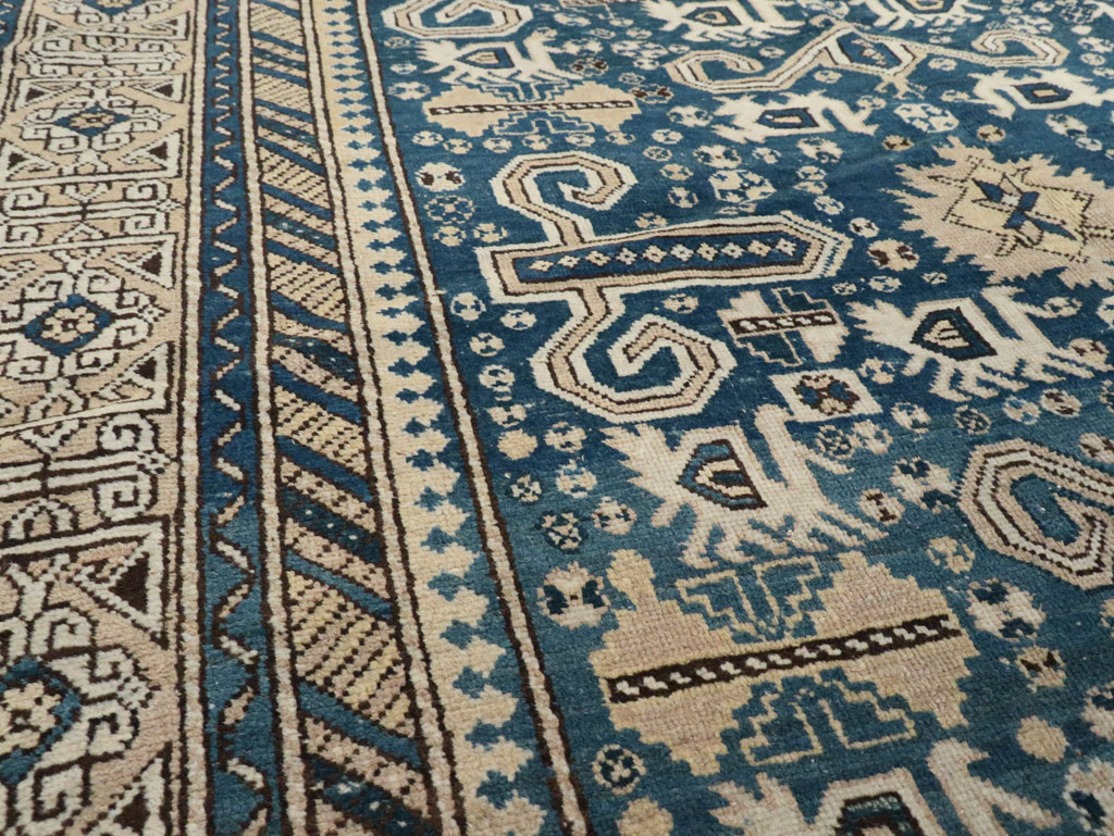 Antique Caucasian Perpedil Rug, No.25117 - Gsblank