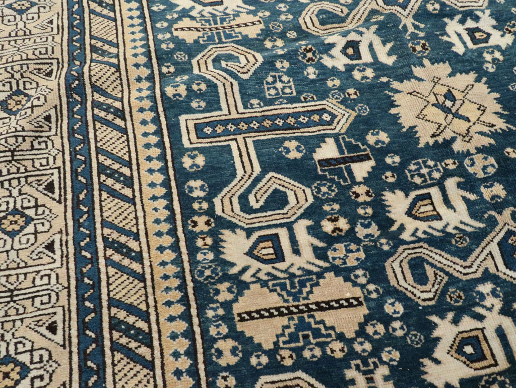 Antique Caucasian Perpedil Rug, No.25117 - Gsblank