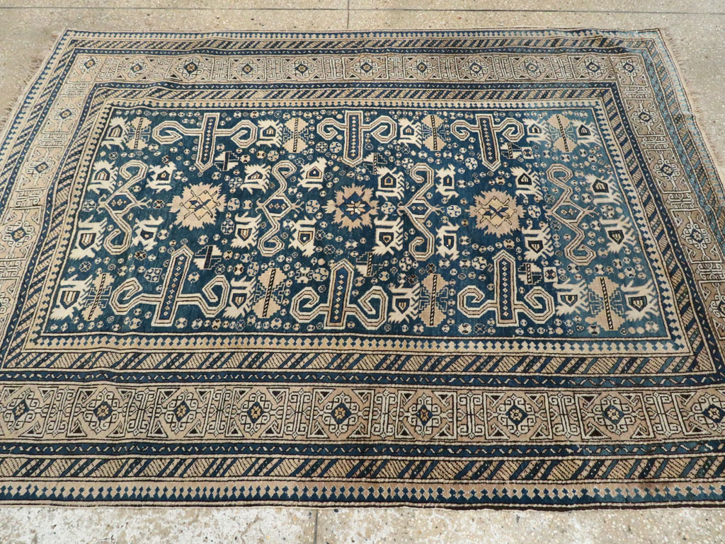 Antique Caucasian Perpedil Rug, No.25117 - Gsblank