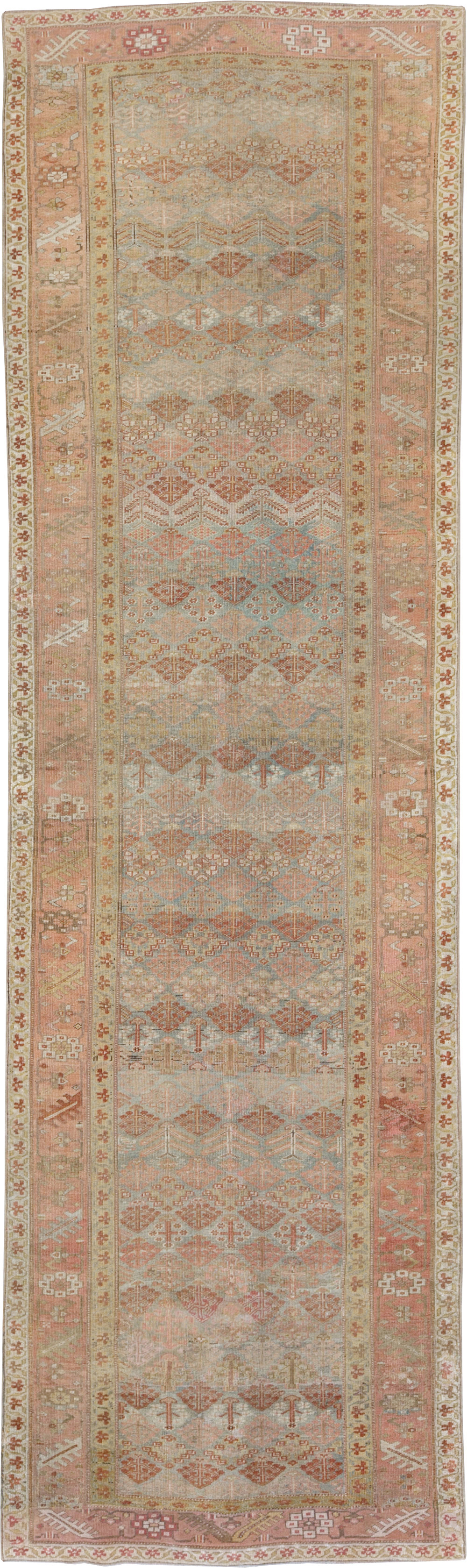 Antique Persian Malayer Wide Gallery Runner, No.25118 - Gsblank