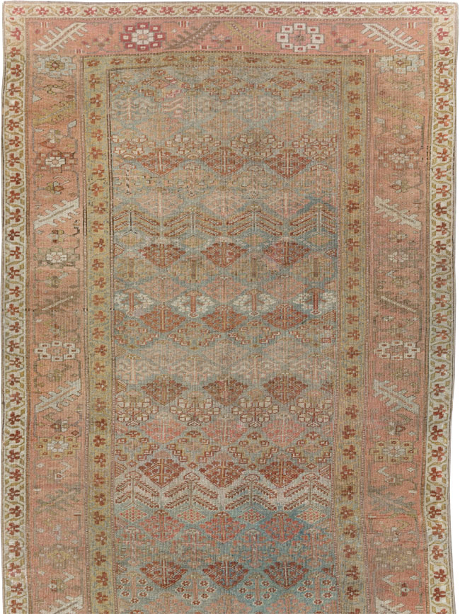 Antique Persian Malayer Wide Gallery Runner, No.25118 - Gsblank