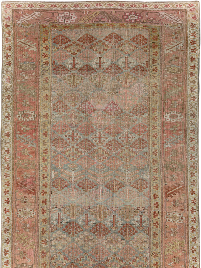 Antique Persian Malayer Wide Gallery Runner, No.25118 - Gsblank