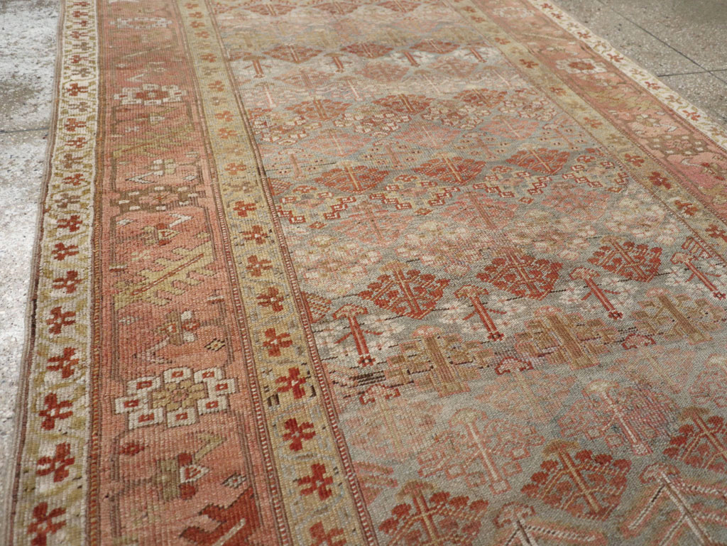 Antique Persian Malayer Wide Gallery Runner, No.25118 - Gsblank