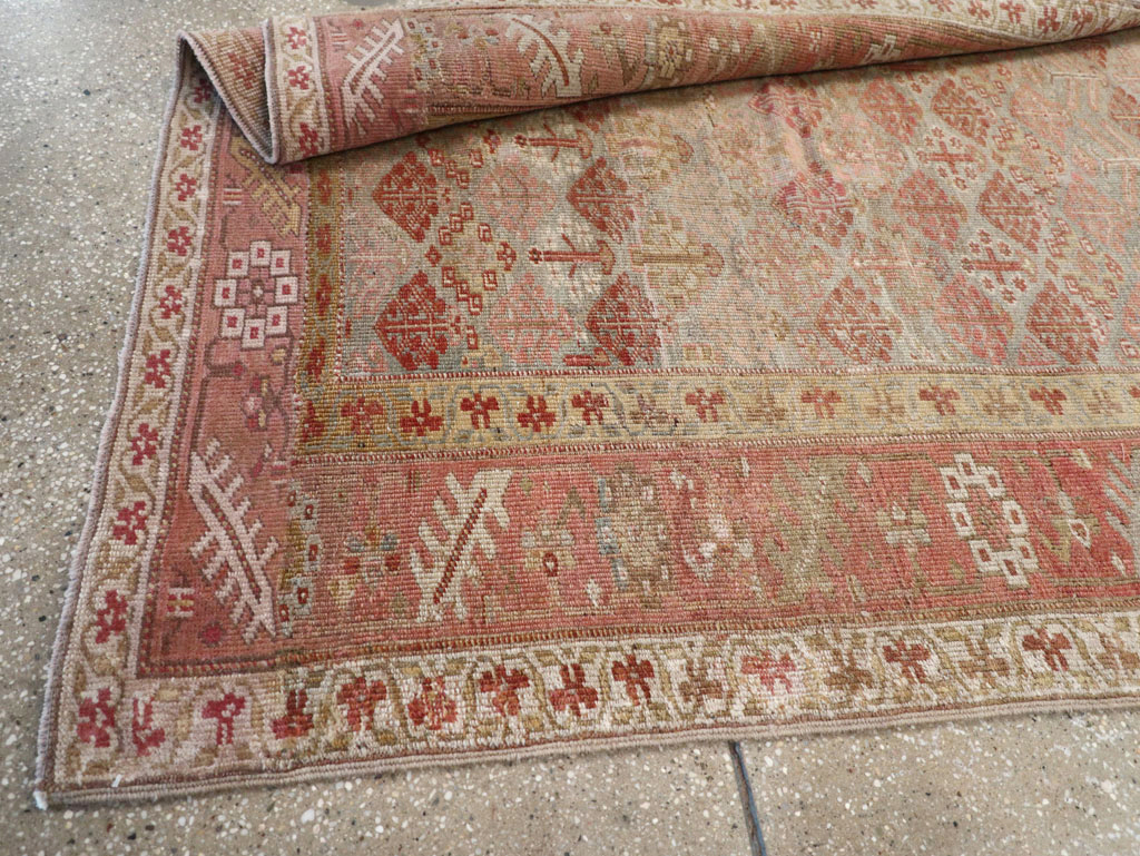 Antique Persian Malayer Wide Gallery Runner, No.25118 - Gsblank