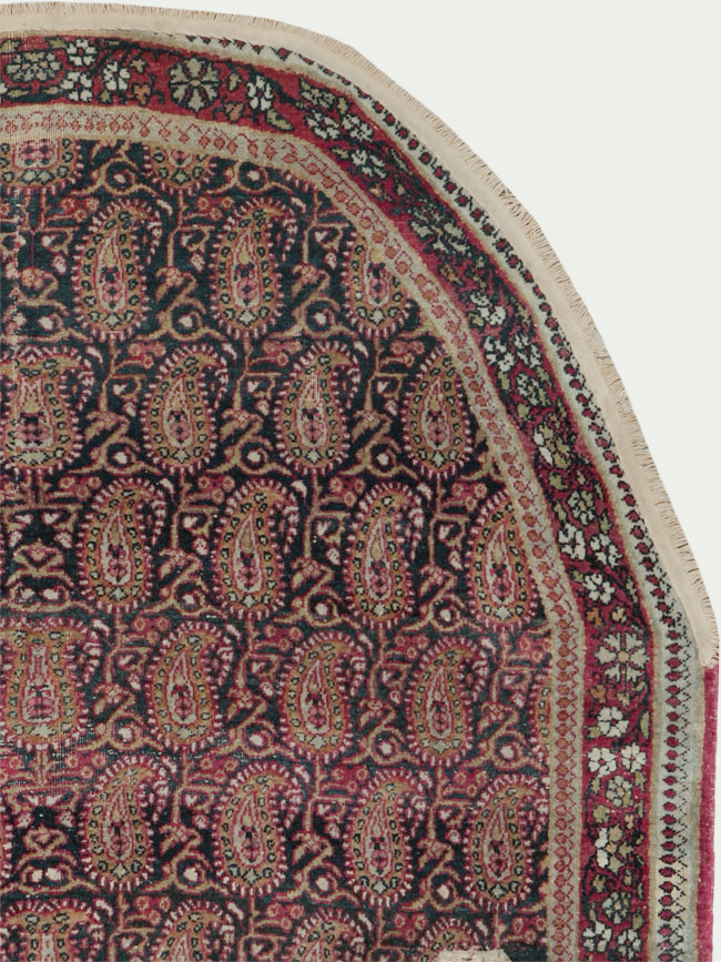 Antique Persian Kerman Saddle Cover, No.25120 - Gsblank