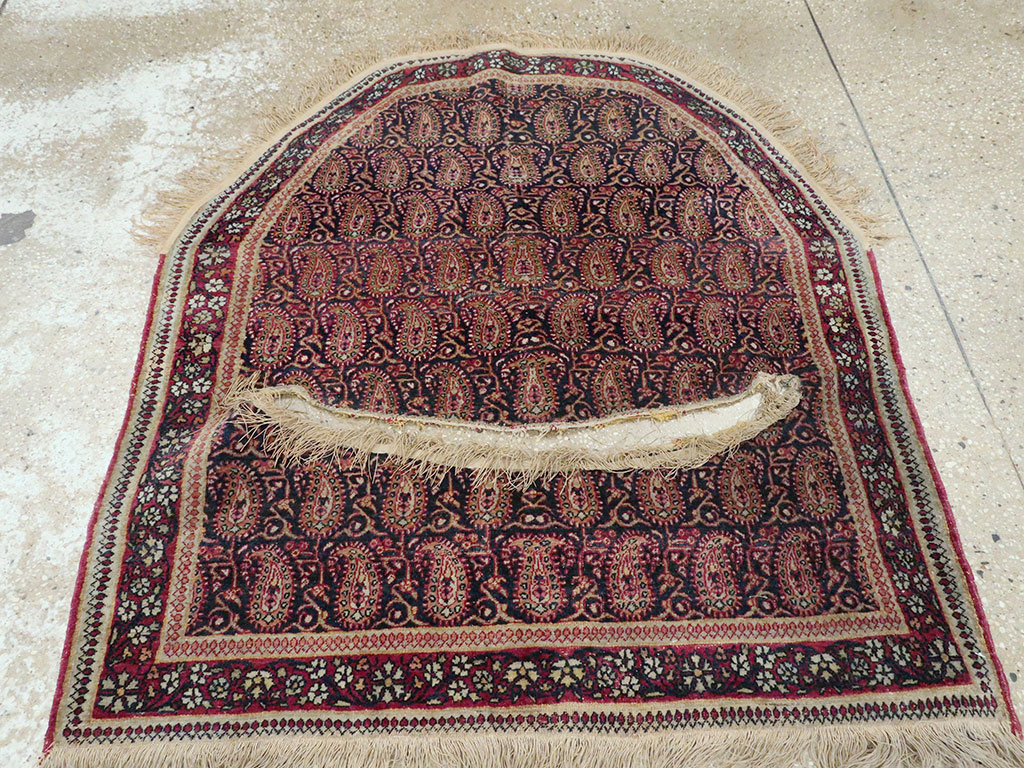Antique Persian Kerman Saddle Cover, No.25120 - Gsblank
