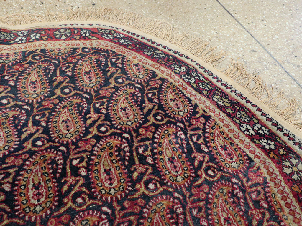 Antique Persian Kerman Saddle Cover, No.25120 - Gsblank