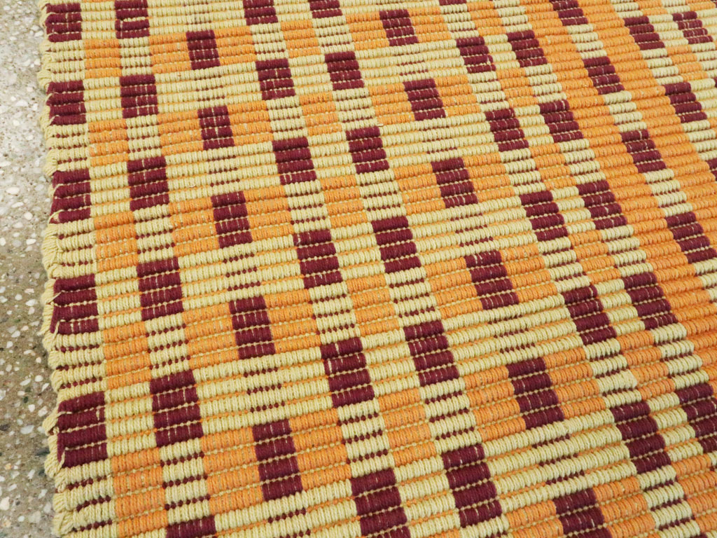 Vintage European Flatweave Kilim, No.25138 - Gsblank