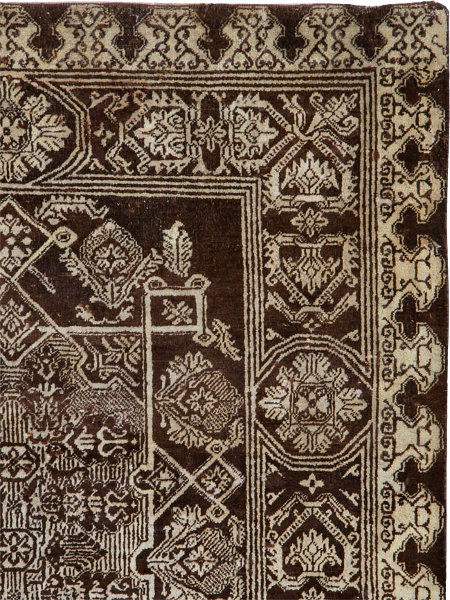 Antique Indian Agra Rug, No.25143 - Gsblank