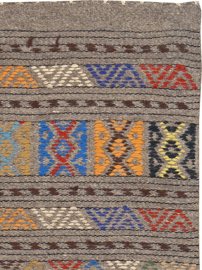 Vintage Turkish Flatweave Kilim, No.25146 - Gsblank