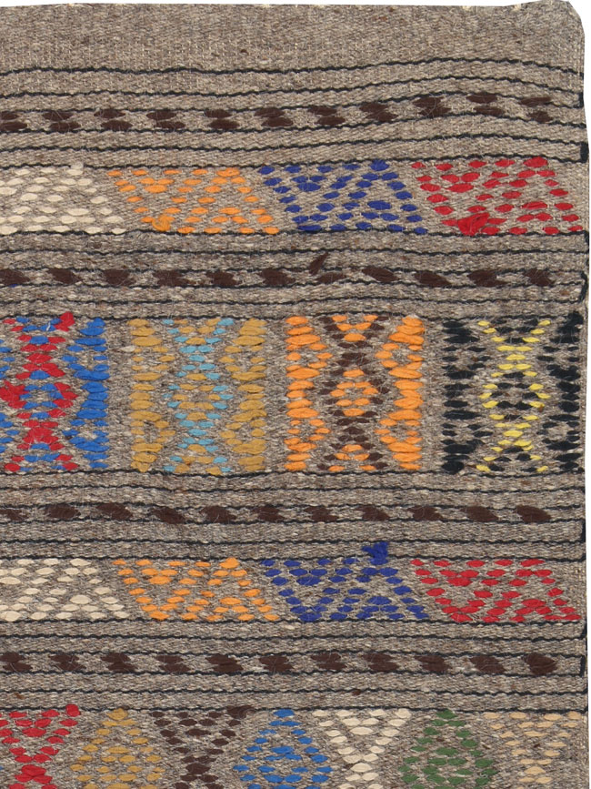 Vintage Turkish Flatweave Kilim, No.25146 - Gsblank