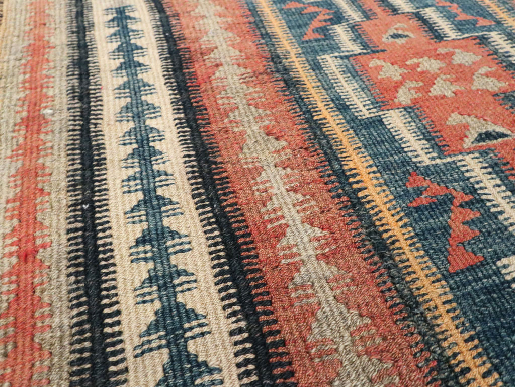 Vintage Persian Flatweave Kilim, No.25152 - Gsblank