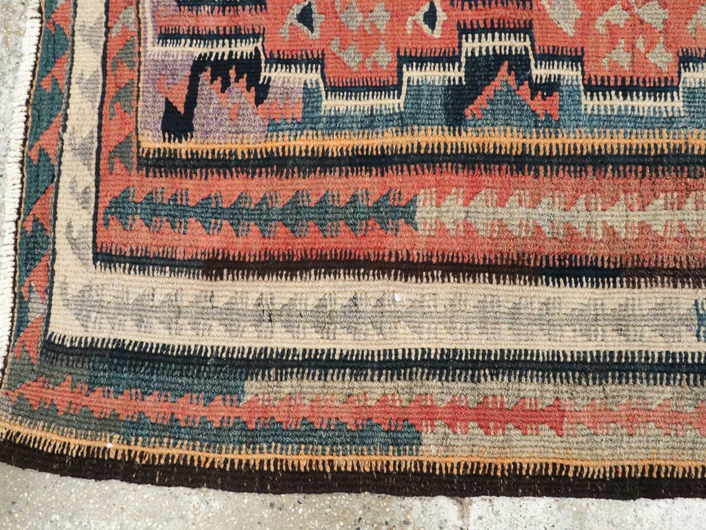 Vintage Persian Flatweave Kilim, No.25152 - Gsblank