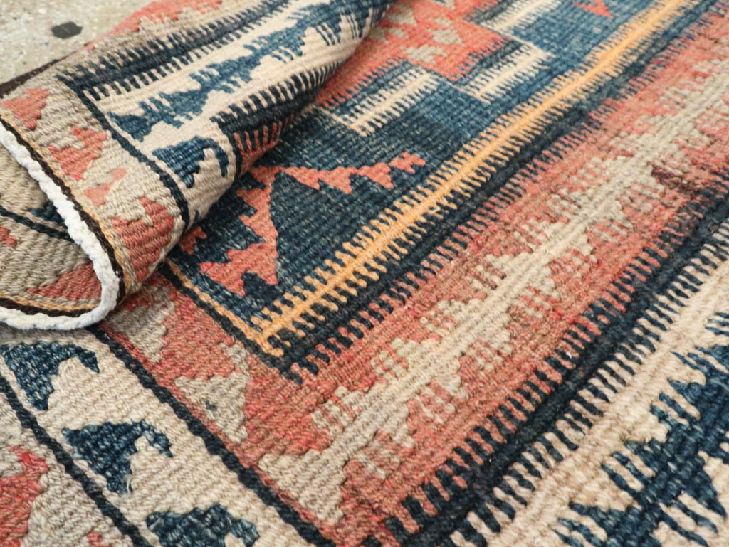 Vintage Persian Flatweave Kilim, No.25152 - Gsblank