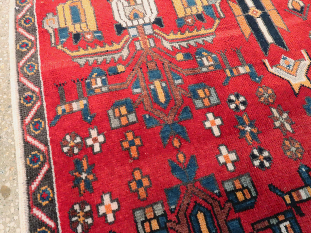 Vintage Persian Tabriz Carpet, No.25162 - Gsblank