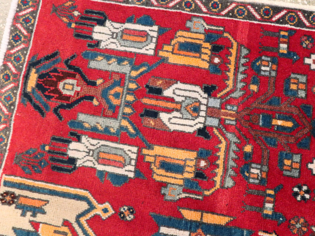 Vintage Persian Tabriz Carpet, No.25162 - Gsblank