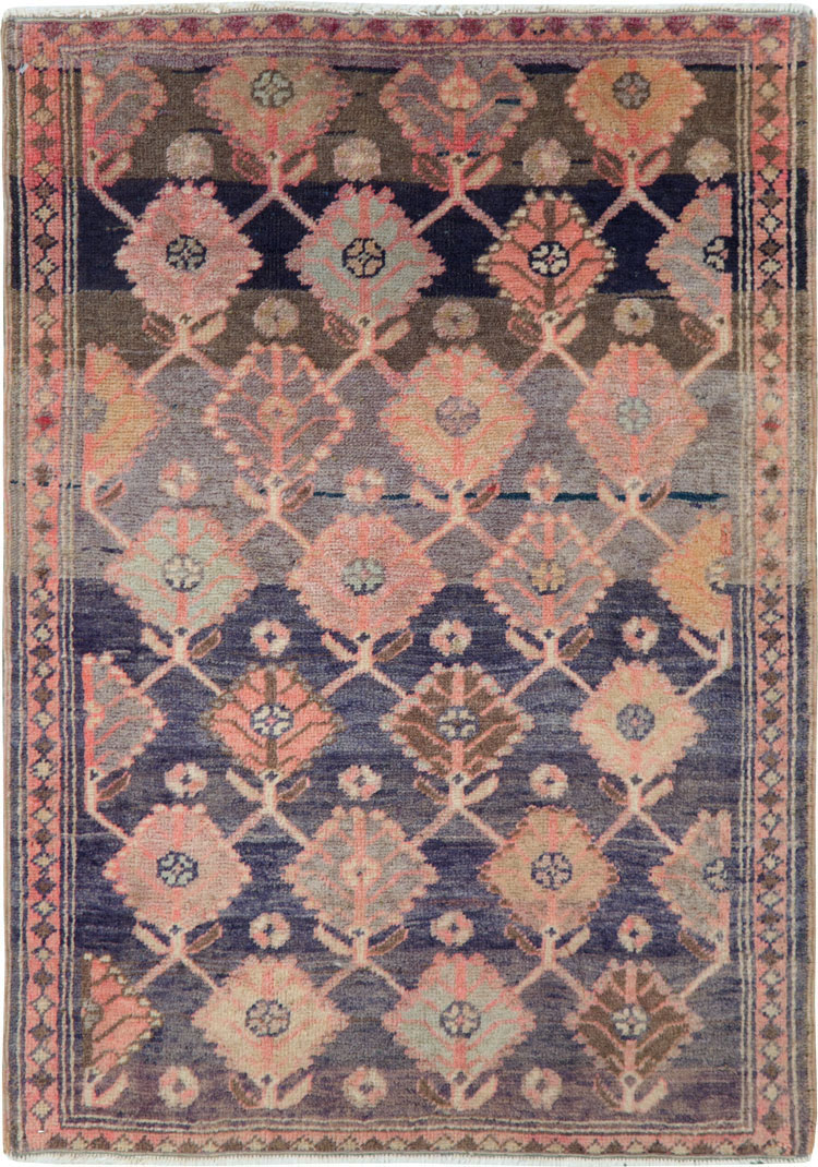 Vintage Persian Tabriz Rug, No.25166 - Gsblank