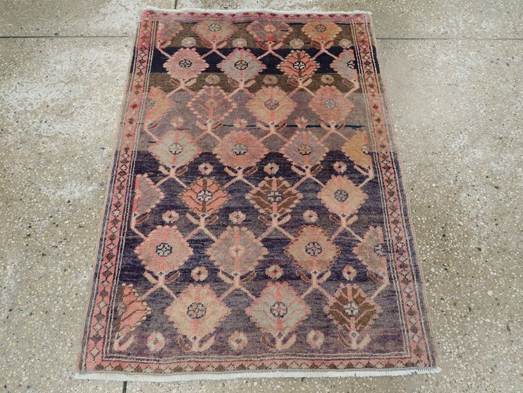 Vintage Persian Tabriz Rug, No.25166 - Gsblank