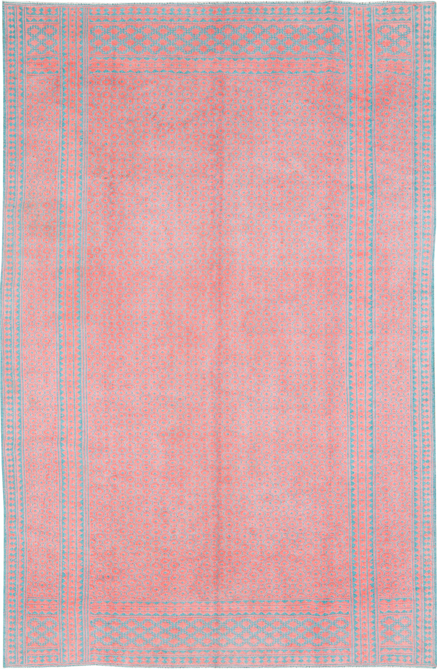 Vintage Persian Flatweave Kilim Accent Rug, No.25178 - Gsblank