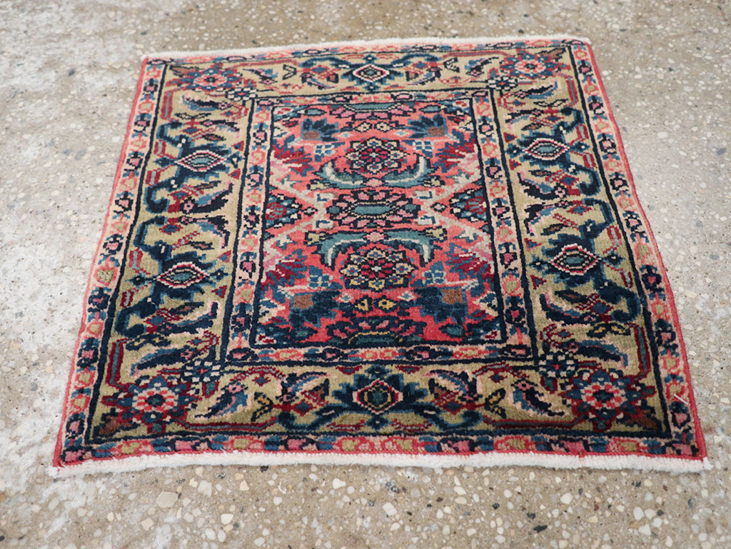Vintage Persian Bidjar Rug (Pair: 1 of 2), No.25181 - Gsblank