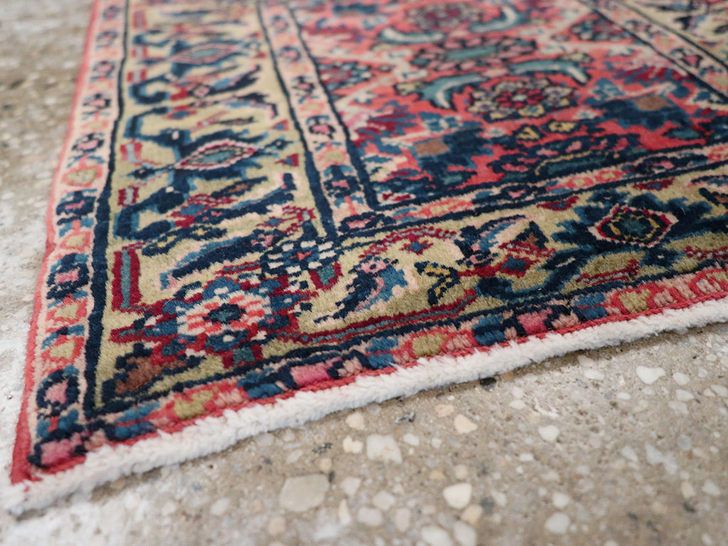 Vintage Persian Bidjar Rug (Pair: 1 of 2), No.25181 - Gsblank