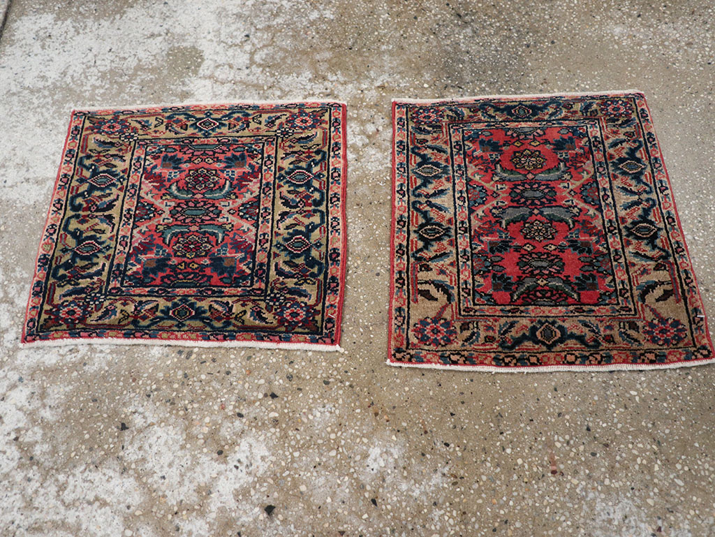Vintage Persian Bidjar Rug (Pair: 1 of 2), No.25181 - Gsblank