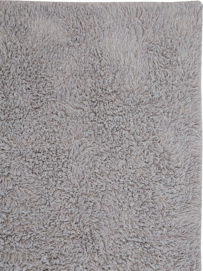 Vintage Greece Shag Rug, No.25183 - Gsblank