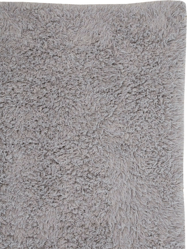 Vintage Greece Shag Rug, No.25183 - Gsblank