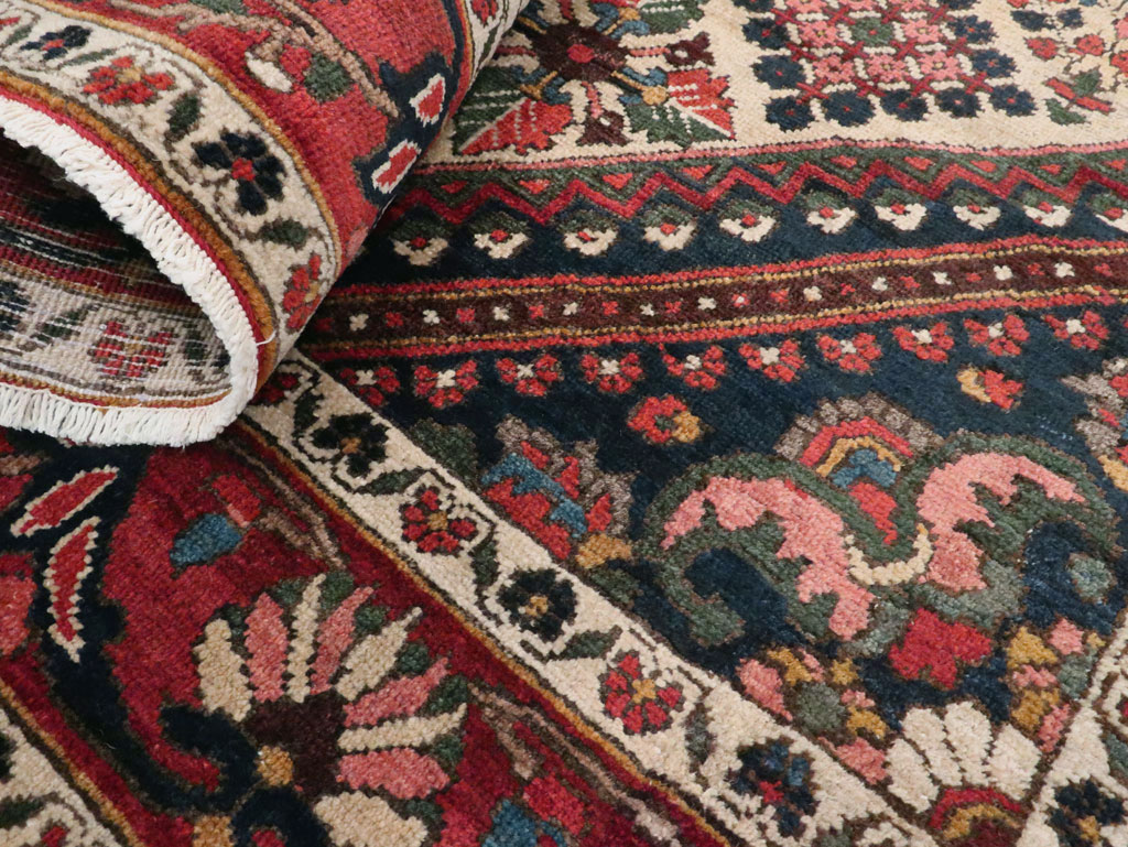 Vintage Persian Joshegan Rug (Pair: 2 of 2), No.25186 - Gsblank