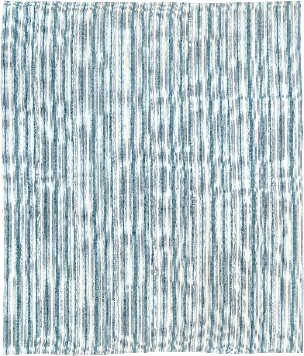 Vintage Persian Flatweave Kilim Square Accent Rug, No.25190 - Gsblank