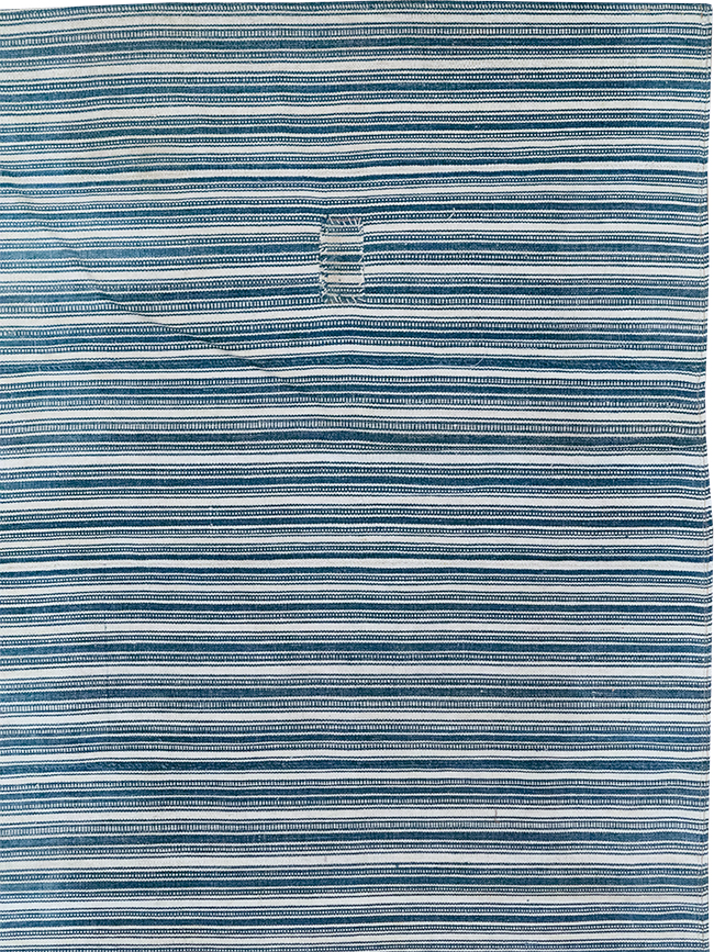 Vintage Persian Flatweave Kilim Square Accent Rug, No.25191 - Gsblank