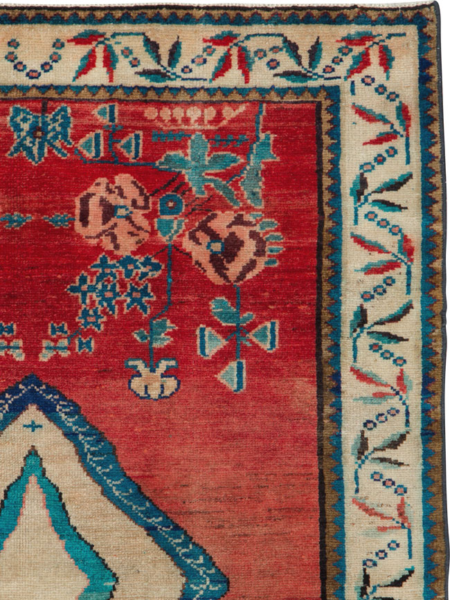 Vintage Persian Mahal Rug, No.25193 - Gsblank