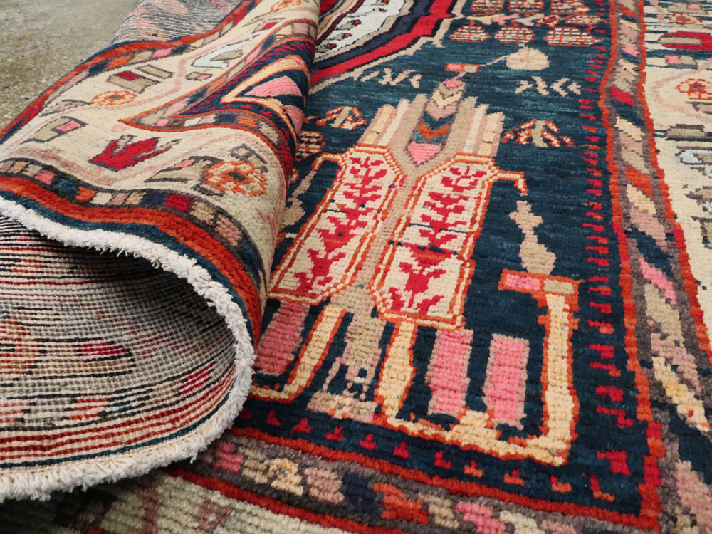 Vintage Persian Malayer Rug, No.25198 - Gsblank