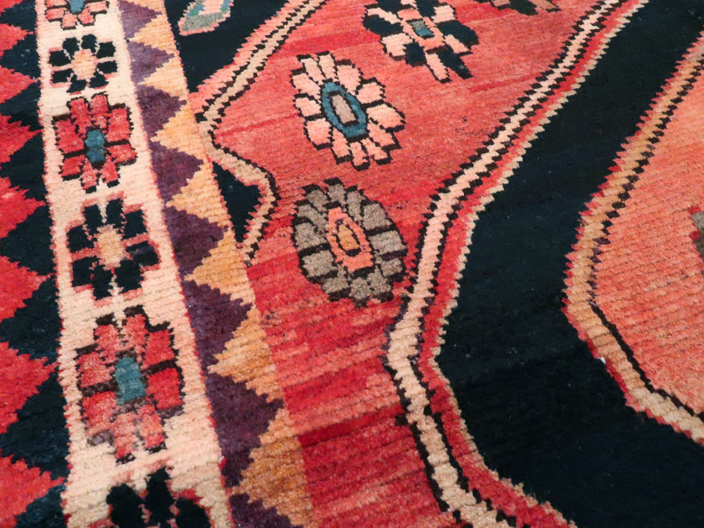 Vintage Persian Gabbeh Rug, No.25203 - Gsblank