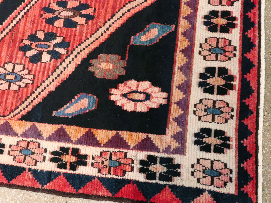 Vintage Persian Gabbeh Rug, No.25203 - Gsblank