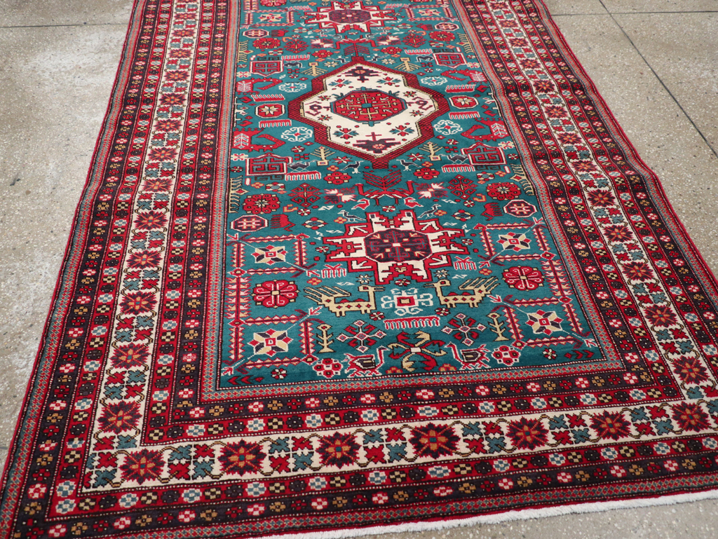 Vintage Persian Tabriz Rug (Pair: 1 of 2), No.25224 - Gsblank