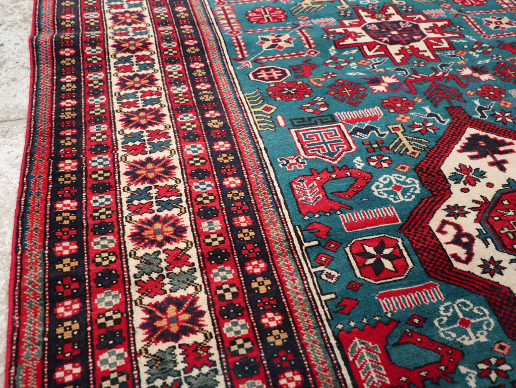 Vintage Persian Tabriz Rug (Pair: 2 of 2), No.25225 - Gsblank