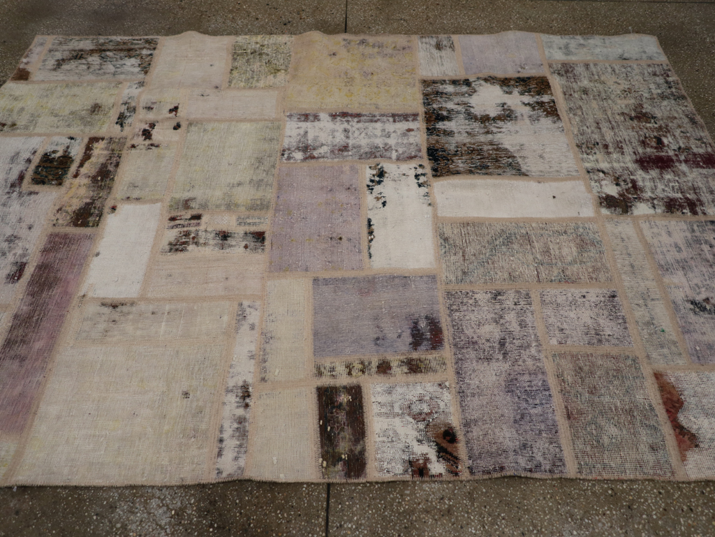 Vintage Anatolian Patchwork, No.25228 - Gsblank