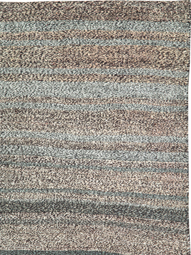 Vintage Persian Flatweave Kilim Gallery Rug, No.25247 - Gsblank