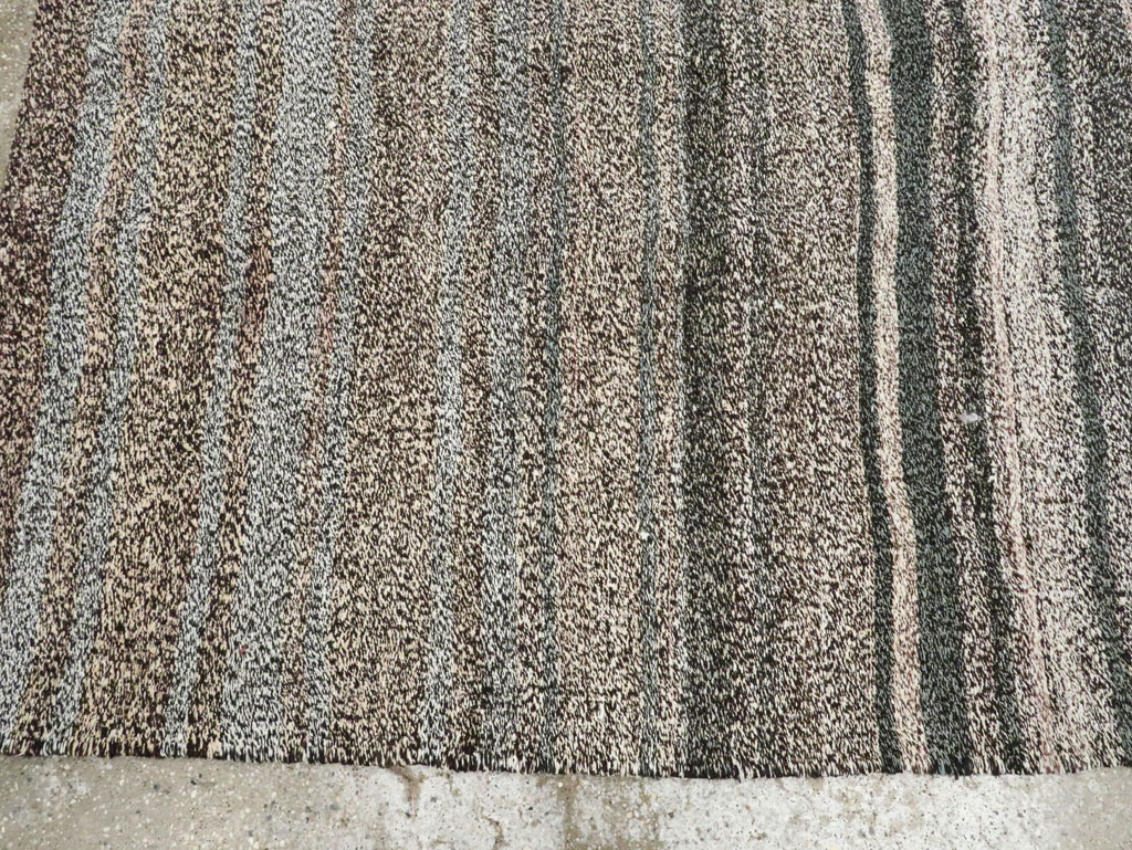 Vintage Persian Flatweave Kilim Gallery Rug, No.25247 - Gsblank