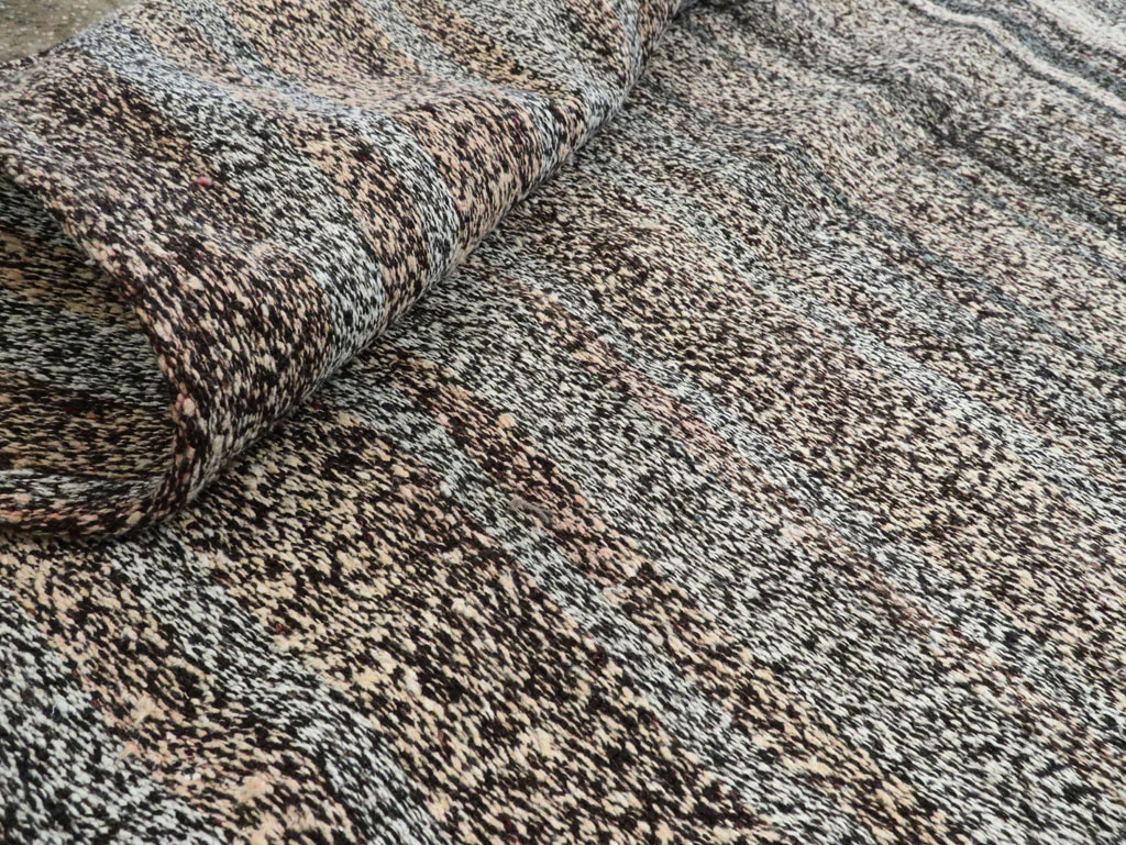 Vintage Persian Flatweave Kilim Gallery Rug, No.25247 - Gsblank