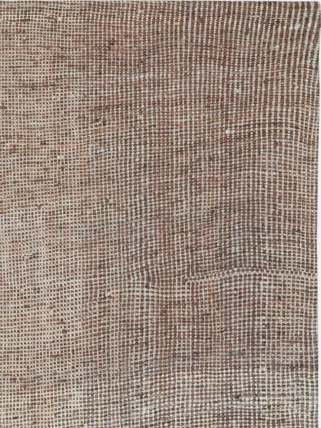 Vintage Persian Flatweave Kilim Square Accent Rug, No.25269 - Gsblank