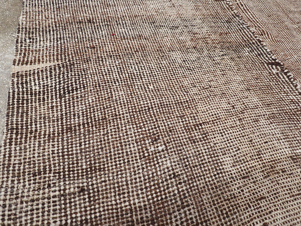 Vintage Persian Flatweave Kilim Square Accent Rug, No.25269 - Gsblank