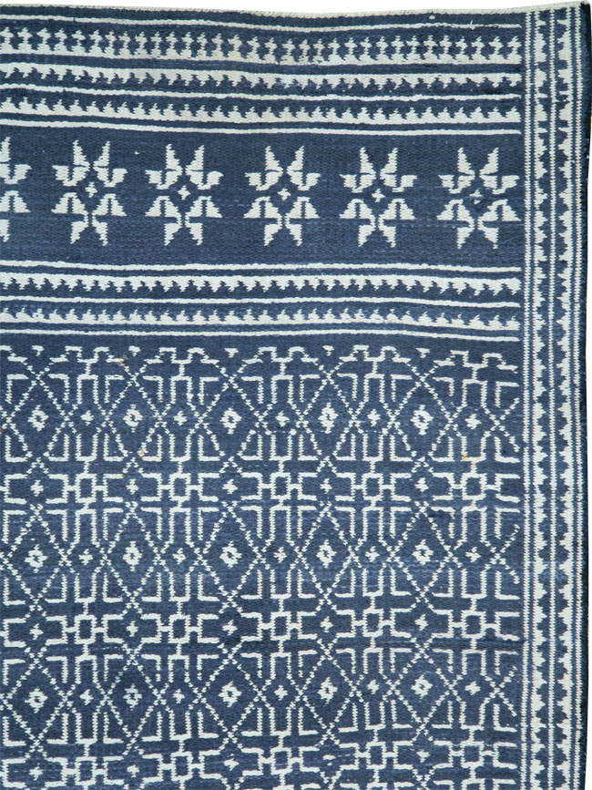 Vintage Persian Flatweave Kilim , No.25270 - Gsblank