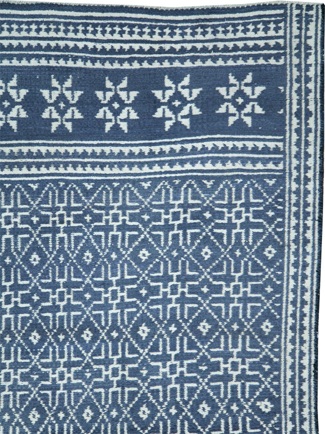 Vintage Persian Flatweave Kilim , No.25270 - Gsblank