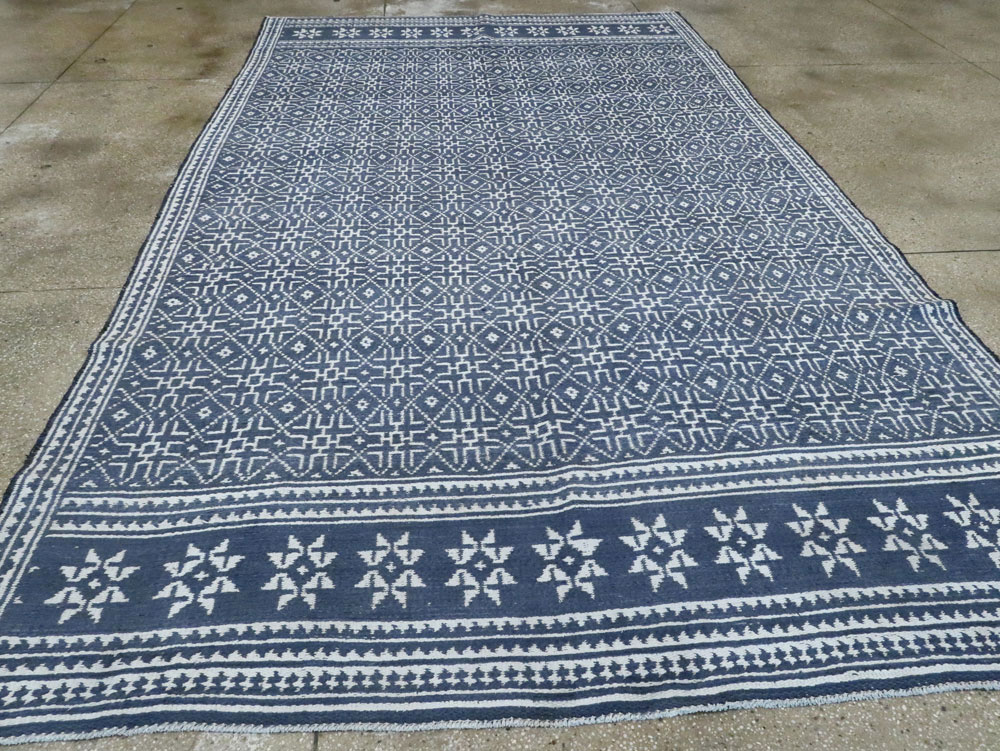Vintage Persian Flatweave Kilim , No.25270 - Gsblank