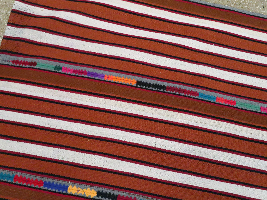 Vintage Persian Flatweave Kilim, No.25280 - Gsblank