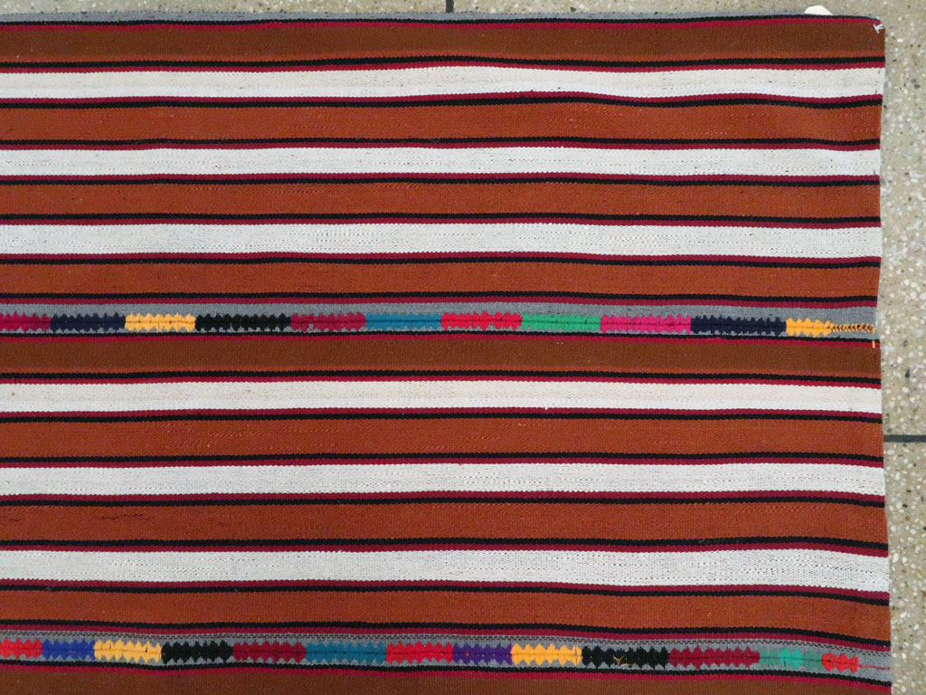 Vintage Persian Kilim, No.25280 - Gsblank