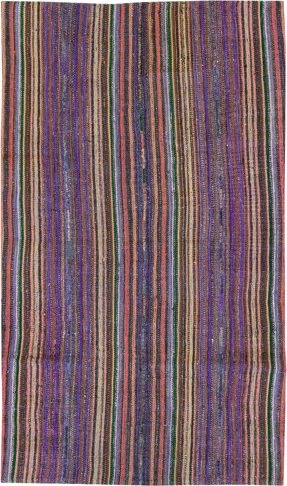 Vintage Persian Flatweave Kilim Accent Rug, No.25282 - Gsblank