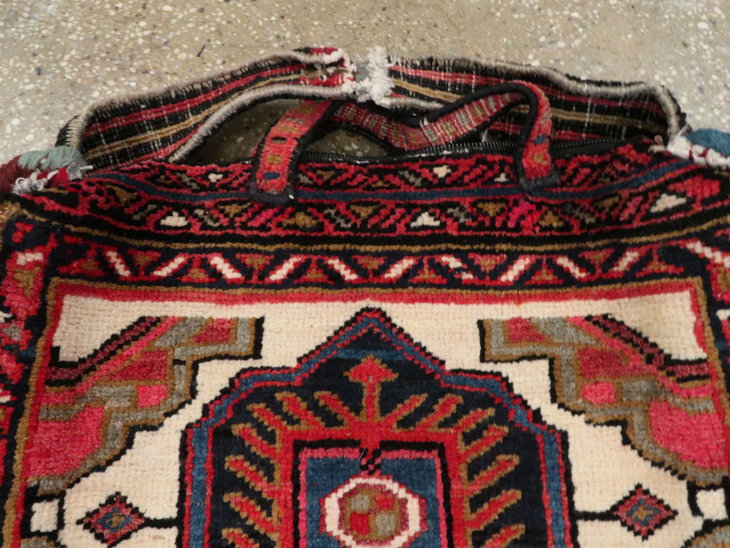 Vintage Persian Afshar Tribal Bag, No.25285 - Gsblank